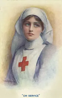 Nurse Prints: Red Cross nurse