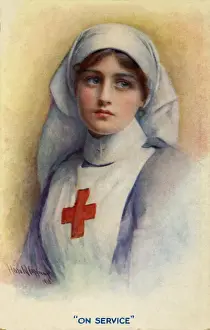 Nurse Prints: Red Cross nurse