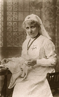 Volunteering Gallery: Red Cross volunteer nurse, WW1