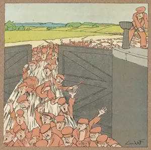 Swept Prints: Red Flood Let Loose 1931