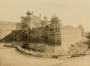 Delhi Prints: Red Fort in Delhi, India