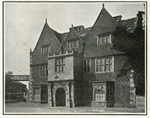Treason Prints: Red Hall, Bourne, where Gunpowder Plot was hatched