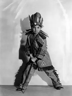 Casement Prints: Red Indian Costume Boy