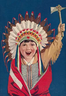 Red Indian Head-dress