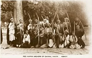 Bowmen Gallery: Red Kaffir Archers of Chitral - Khyber Pass