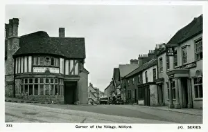 Milton Prints: Red Lion & High Street, Milford on Sea, Lymington, England