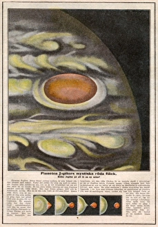 Images Dated 12th October 2012: Red Patch on Jupiter