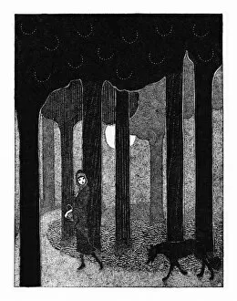 Images Dated 26th July 2011: Red Riding Hood by Jennie Harbour