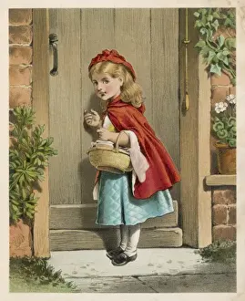 Quilted Prints: Red Riding Hood Knocks