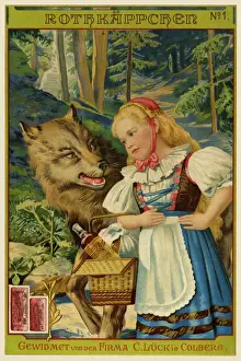 Red Riding Hood & the wolf