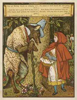 Deception Prints: Red Riding Hood & Woof