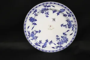 Delft Prints: Red Star Line - Minton, Second Class, Delft dinner plate
