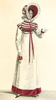 B Road Prints: Red & White Costume 1818