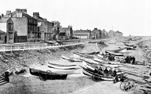 Redcar Prints: Redcar Esplanade early 1900s