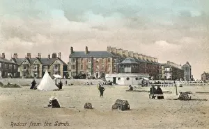 Lobster Prints: Redcar - Viewed from the sands