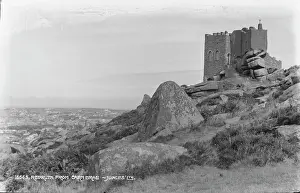 Redruth Prints: Redruth from Carn Brae