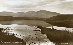 Valentines Collection: Reflections on Loch Mealt, Isle of Skye, Scotland