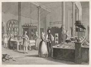 Institutional Prints: Reform Club Kitchen 1840
