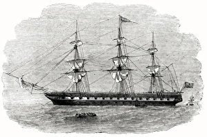 Akbar Gallery: Reformatory Ship Akbar, River Mersey, Birkenhead