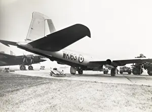 Refueling B2 Canberra WK163