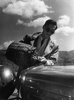 Motorist Prints: Refuelling by Basket