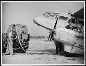 Refuelling a Plane