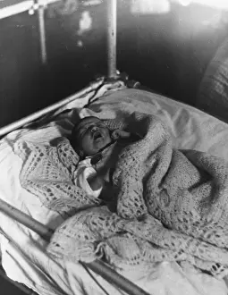 Refugee baby WWII