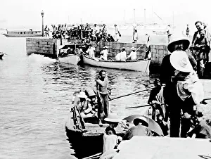 Refugees Prints: Refugees from Boxer Uprising, Chefoo, China