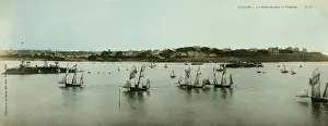 Regatta day at Dinard, Brittany, France