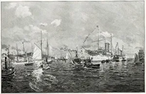 Kiel Prints: REGATTA AT KIEL