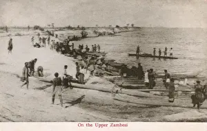 Regatta, Zambezi River, Northern Rhodesia, Southern Africa