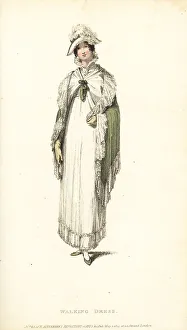Regency woman in Blucher hat, 1814