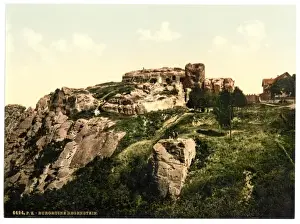 Hartz Prints: Regenstein Castle near Blankenburg (Ruins), Hartz, Germany
