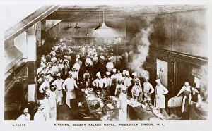 Staff Collection: Regent Palace Hotel Kitchens, London