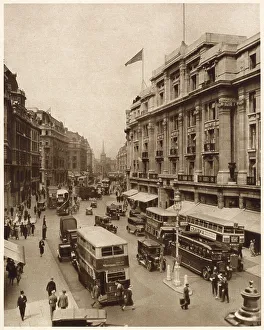 Souls Prints: Regent Street - Upper Part 1935