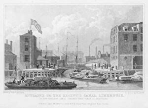 1827 Collection: Regents Canal / Limehouse