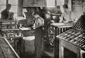Regents Park Industrial School - Print Shop