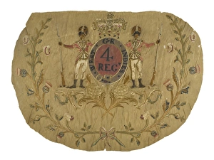 Regimental Gallery: Regimental Colour, 4th West India Regiment