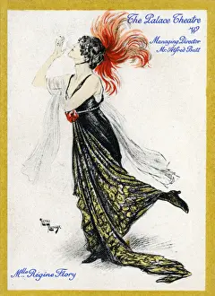 Regine Flory, French dancer, as Babette in Paris Frissons, a musical comedy by L E Berman