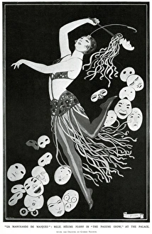Regine Flory in The Passing Show by George Barbier