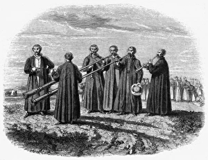 Images Dated 1st March 2012: Regional music: Kalmuk musicians