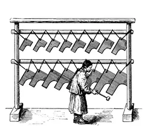 Rack Prints: Regional music: the king, a chinese instrument