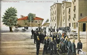 Fire Men Prints: Regular Fireman - Constantinople, Turkey