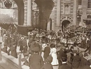 Rehearsal of Coronation Procession