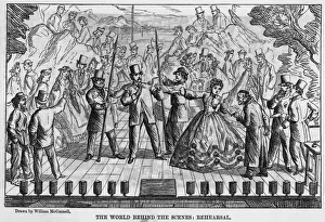 Scripts Prints: Rehearsing in 1863