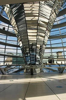Images Dated 8th August 2006: Reichstags Dome by Norman Foster (b.1935). Berlin. Germany