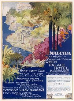 Rain Gallery: Reids Palace Hotel advertisement