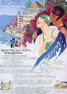 Advertisements Gallery: Reids Palace Hotel, Madeira advertisement, 1928