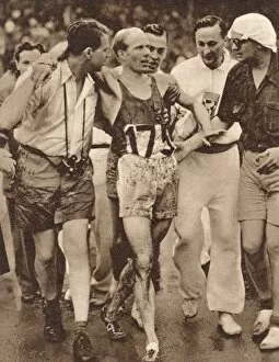 Images Dated 14th July 2011: Reiff, winner of the 5, 000 metres, 1948 London Olympics