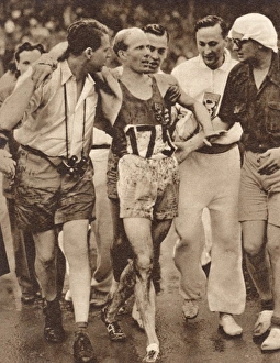 Images Dated 14th July 2011: Reiff, winner of the 5, 000 metres, 1948 London Olympics